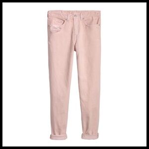 H&M Low Waist Distressed Boyfriend Jeans